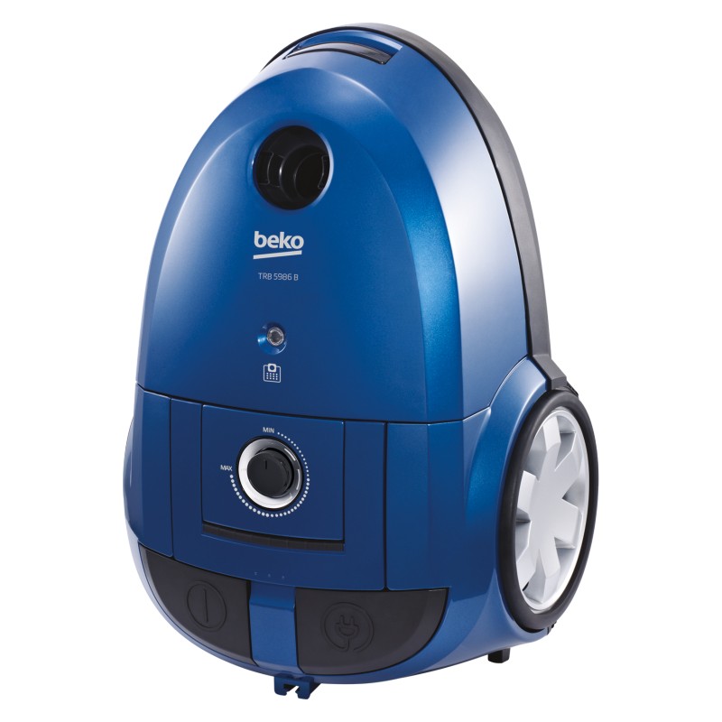 Beko TRB 5986 Mavi Toz Torbalı Süpürge 800 W Güçlü Emiş Teknolojisi ile Sessiz Çalışma - En Uygun Fiyatlarla Piinti'de