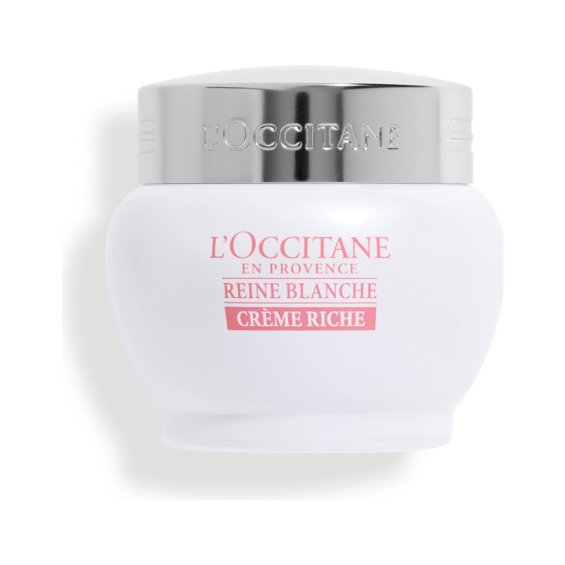 L'Occitane Reine Blanche Whitening Infusion Rich Cream - Reine Blanche Intense Brightening Cream