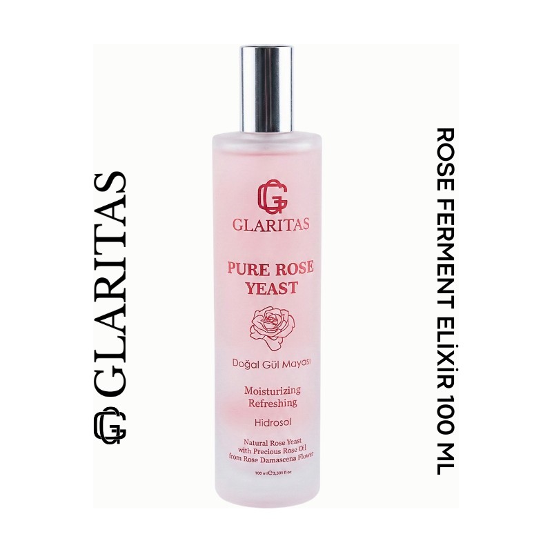 Glaritas Gül Mayası Doğal Ve Saf | Gözenek Sıkılastırıcı, Aydınlatıcı & Arındırıcı Tonik 100 ml