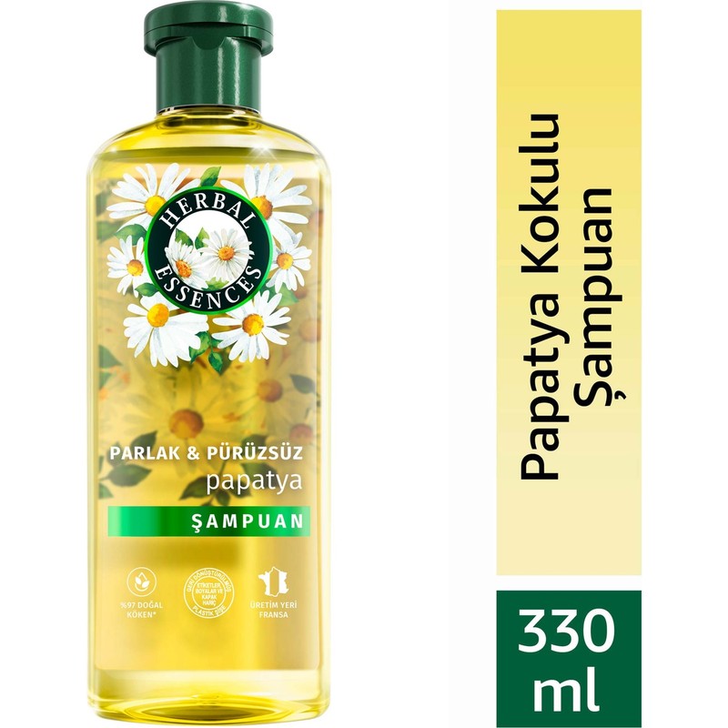 Herbal Essences Papatya Kokulu Şampuan 350 ml Besleyici Bitki Özlü Tüm Saçlar İçin