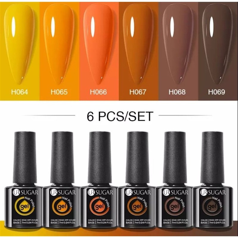 Ur Sugar 6lı Kalıcı Oje Seti 013