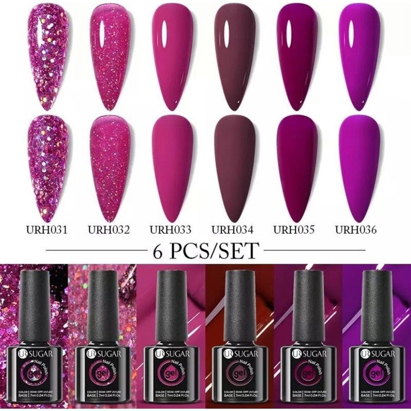 Ur Sugar 6lı Kalıcı Oje Seti 025
