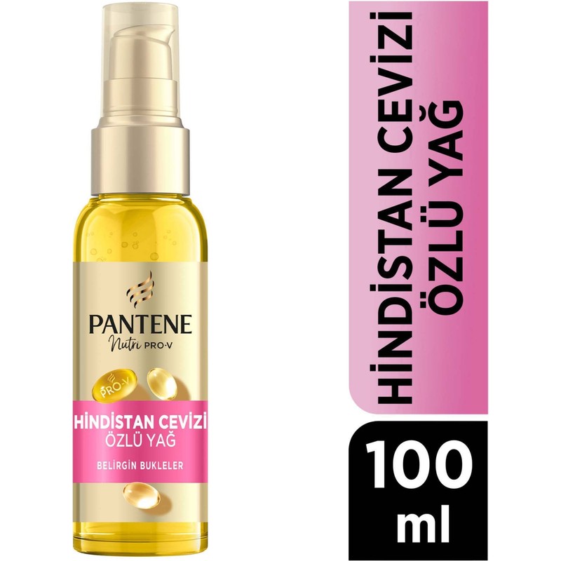 Pantene Suya Dayanıklı Saç Bakım Yağı 100 ml Hindistan Cevizi Özlü Protein Koruması Tüm Saç Tipleri