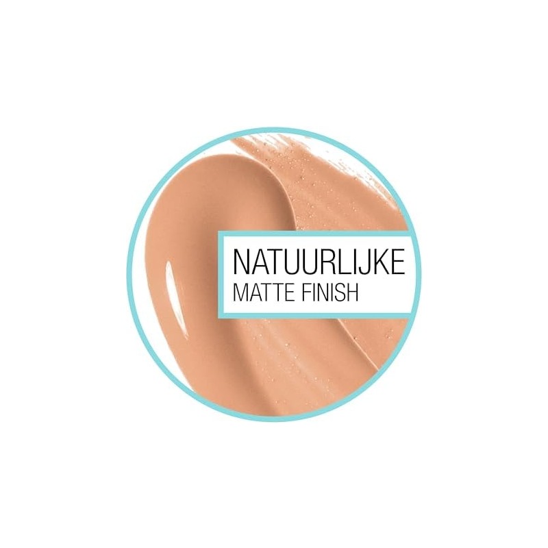 Maybelline New York Fit Me Matte+Poreless Fondöten 105 Natural Ivory 30 Ml Standart Renk Tonu ile Doğal Mat Etki