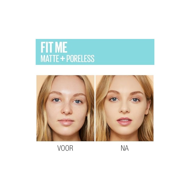 Armena Maybelline New York Fit Me Matte+Poreless Fondöten 100 Warm Ivory 30 Ml Standart Renk Özellikli