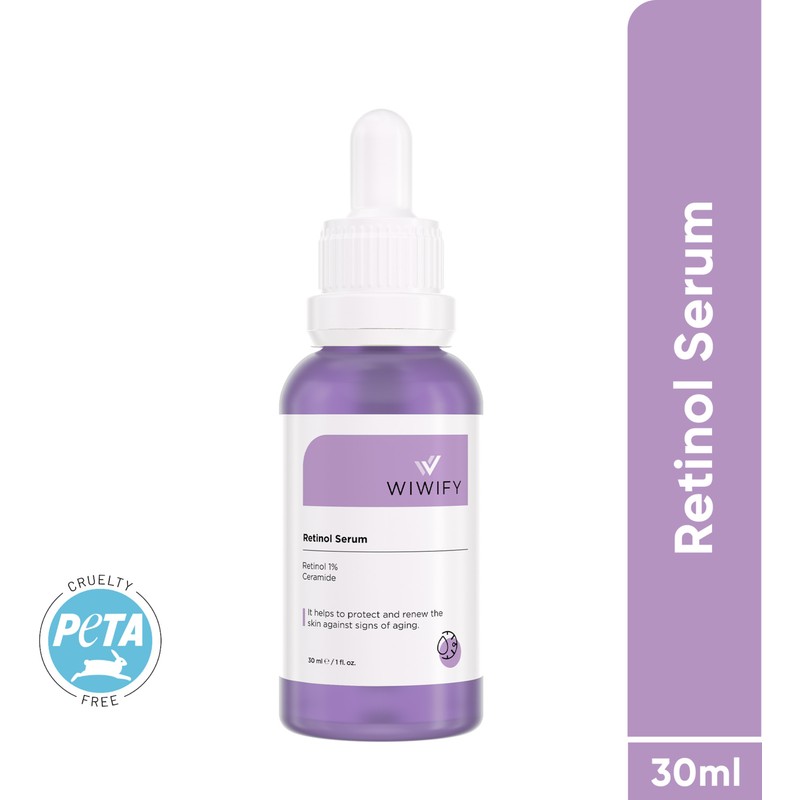 Wiwify Onarıcı, Besleyici Retinol + Vita-A Serum (1% Retinol + Ceramide) Anti-Aging