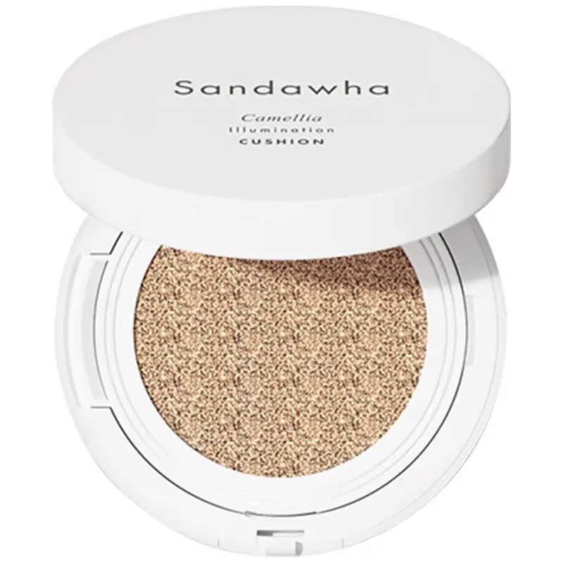 Sandawha Camellia Brightening Illumination Cushion 15 G - 01 Natural Beige Saten Bitişli Yastık Fondöten Spf 25/pa++