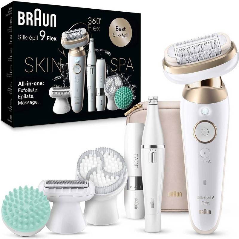 Braun Silk-Epil 9 Flex Skinspa 9-681 Epilatör