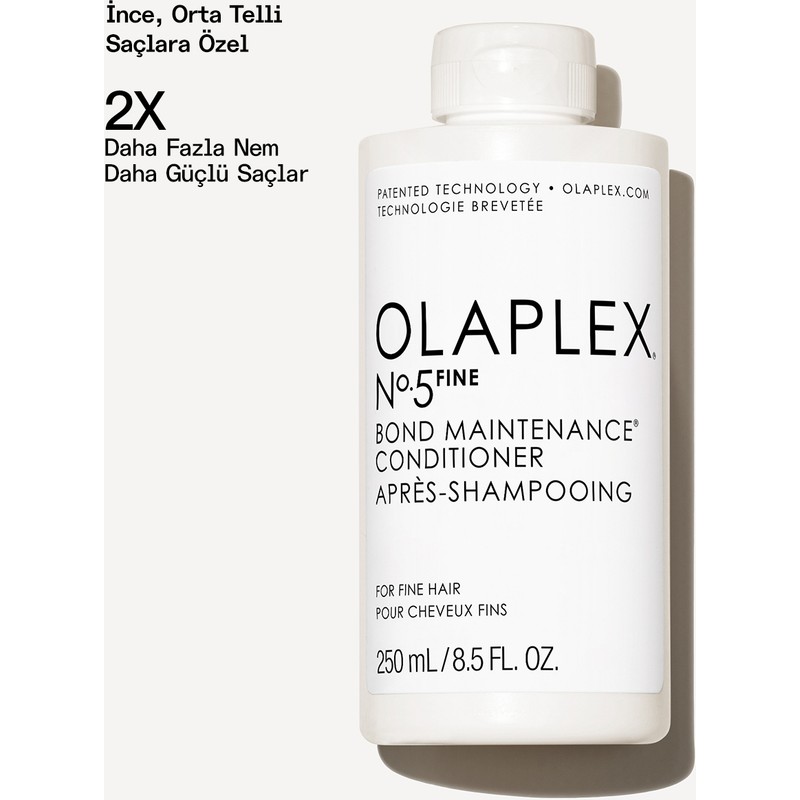 OLAPLEX No. 5 Fine Bond Maintenance Conditioner - İnce Telli Saçlar İçin Bakım Kremi - 250 ml