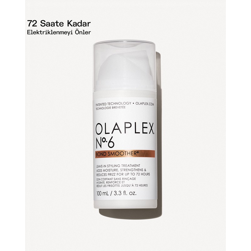 OLAPLEX Nº.6 Bağ Güçlendirici Krem 100 ML Boyalı Saçlar İçin Onarıcı Saç Şekillendirici