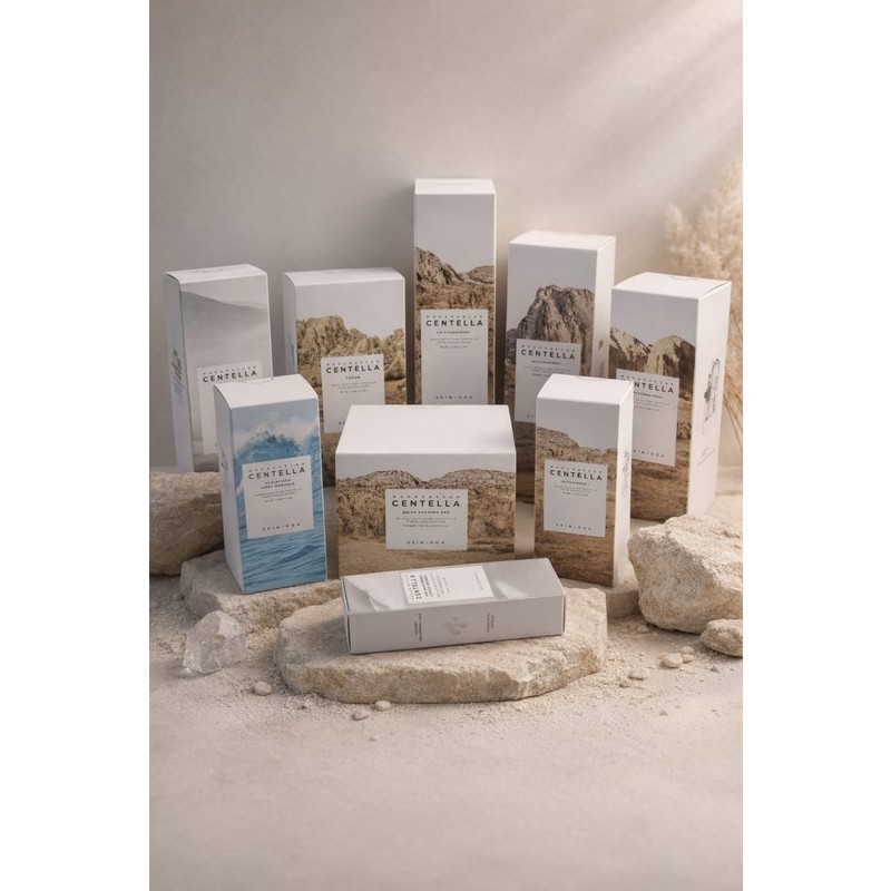 Madagascar Centella 9’lu Cilt Bakım Seti | Kore Rutini | Toner – Serum – Ampoule – Temizleme – Krem | Hassas Ciltler Için 9 Lu Set