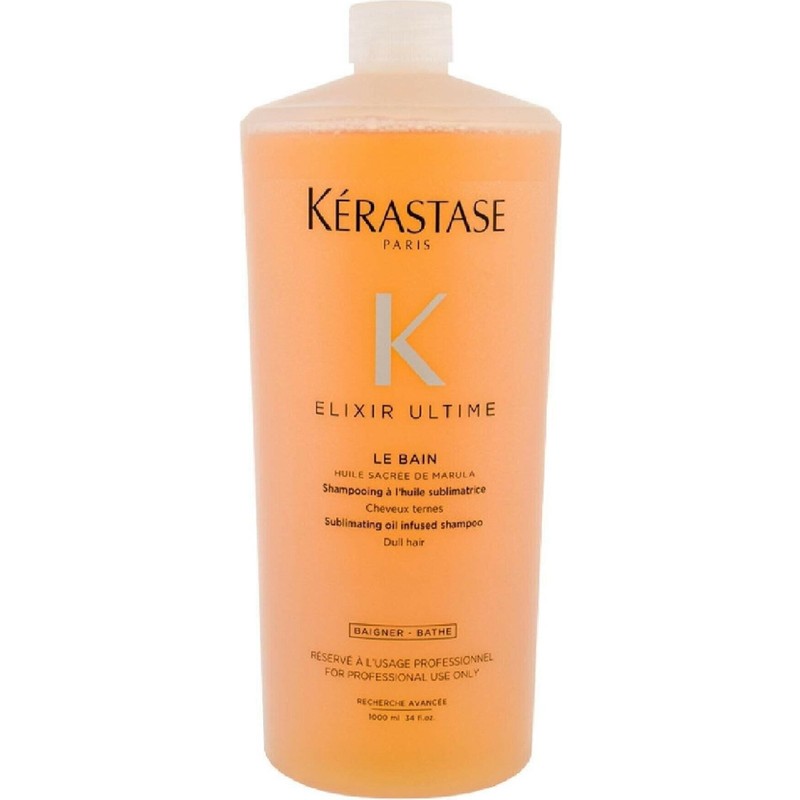 Kerastase Marula Yağı ile Zenginleştirilmiş Elixir Ultime Le Bain Parlaklık Veren Şampuan 1000ML