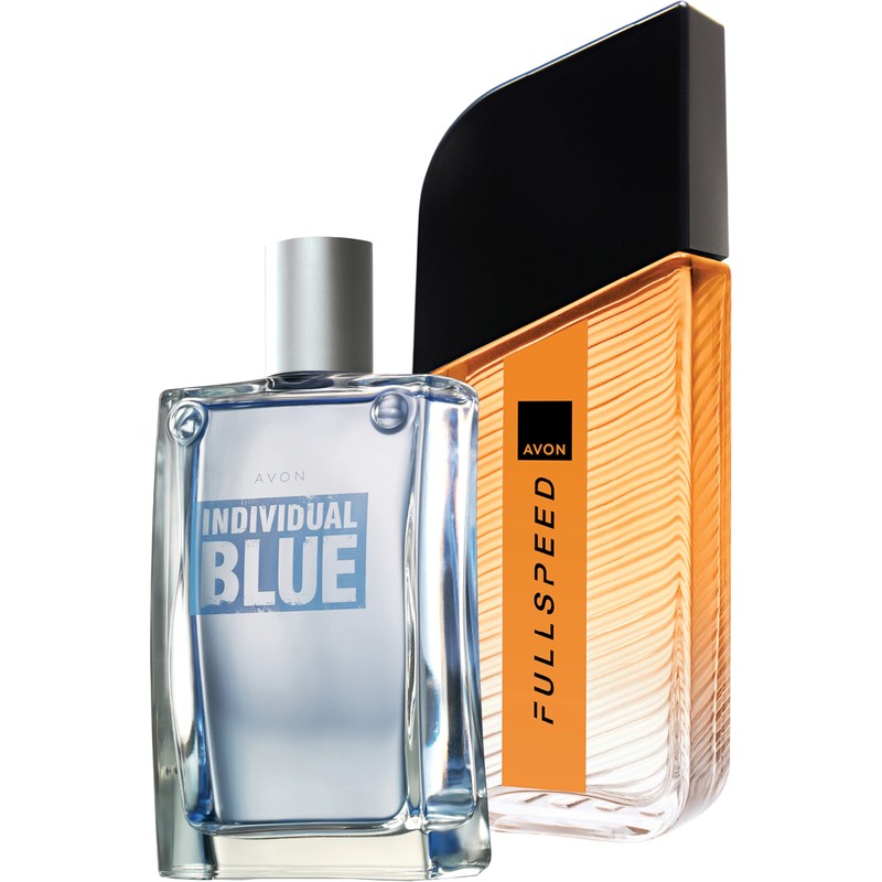 Avon Individual Blue Erkek Parfüm 100 Ml. ve Full Speed Erkek Parfüm 75 Ml. İkili Paket