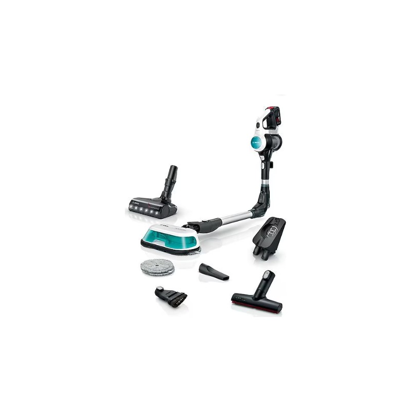 Bosch BCS71HYG1 Dik Şarjlı Elektrik Süpürgesi Unlimited 7 Prohygienic Aqua Beyaz - En Uygun Fiyatlarla Piinti'de