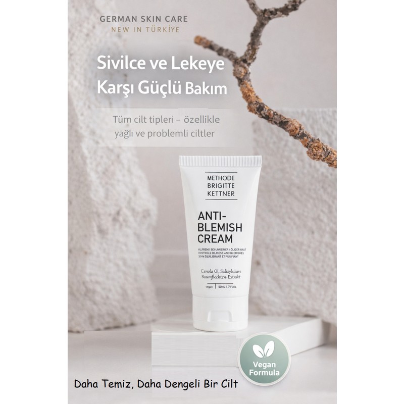 Methode Brigitte Kettner Anti-Blemish Cream 50 ml – Problemli Ciltler Için Bakım Kremi
