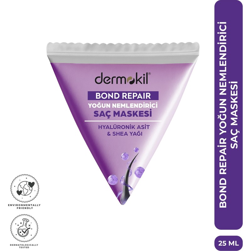 Dermokil Bond Repair Yoğun Nemlendirici Saç Maskesi 25 ml