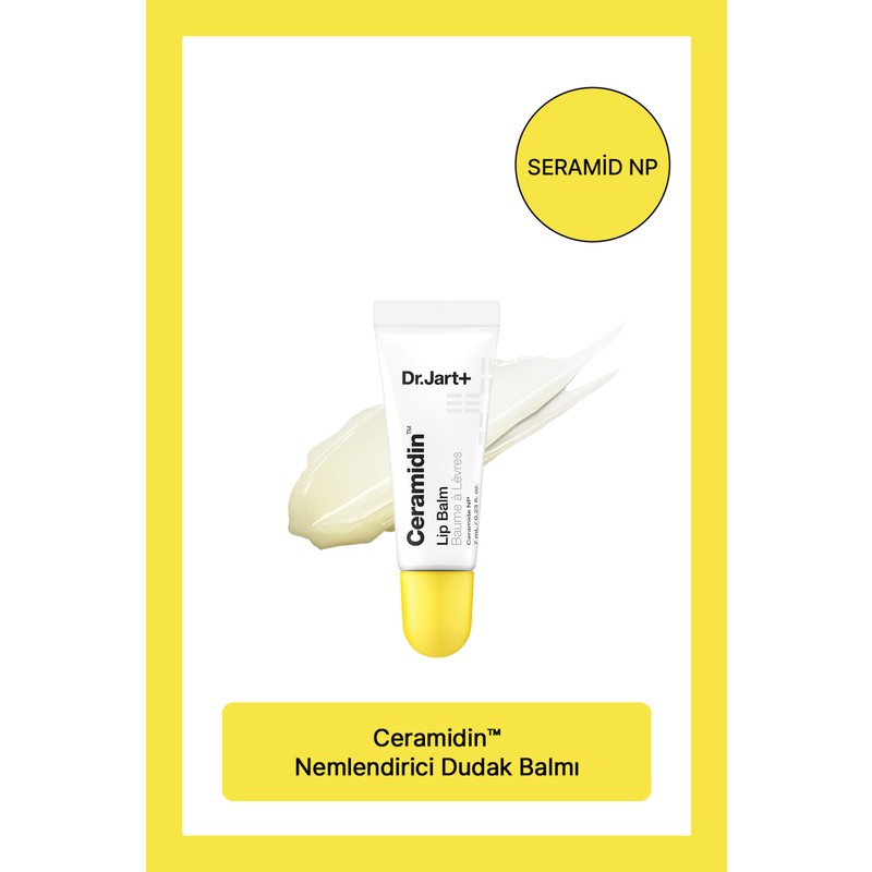 Dr. Jart+ Ceramidin Nemlendirici Dudak Balmı 7ML Renksiz Balm Kuru Dudaklar İçin Etkili Nemlendirme /.23FLOZ