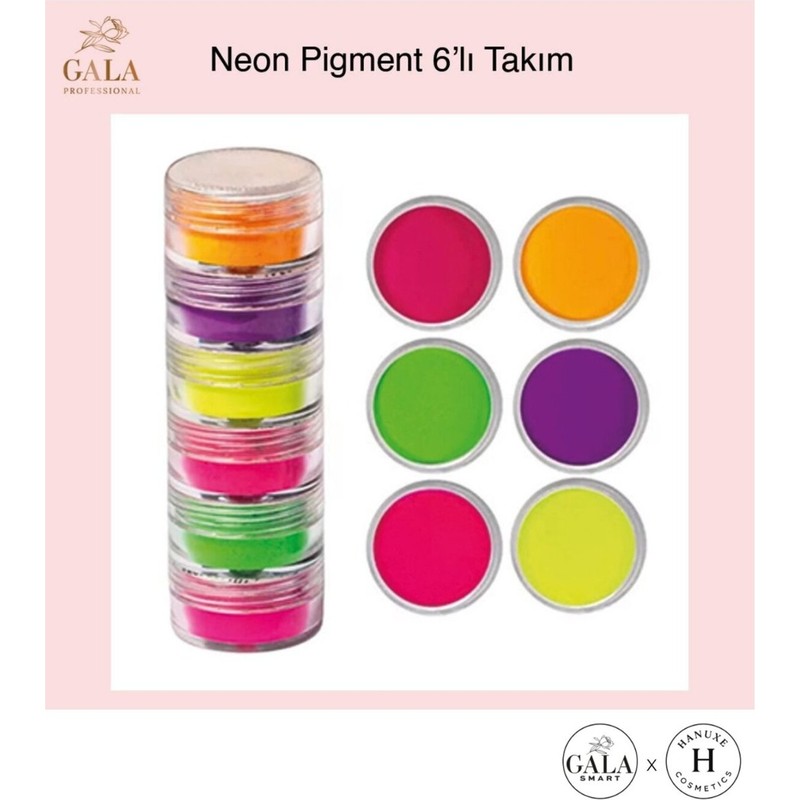 Gala Smart Neon Toz Seti No:6lı Neon Toz Seti