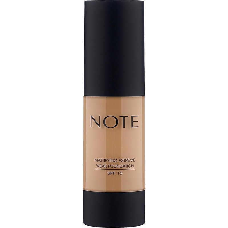 Hype Store Note Mattifying Extreme Wear 04 Sand Mat Bitişli Spf 15 Kapatıcı Fondöten