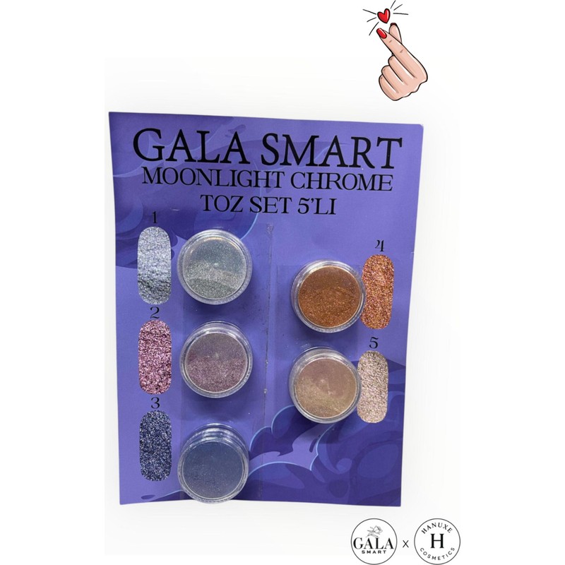 Gala Smart Krom Toz Seti No:moonlight Krom Set