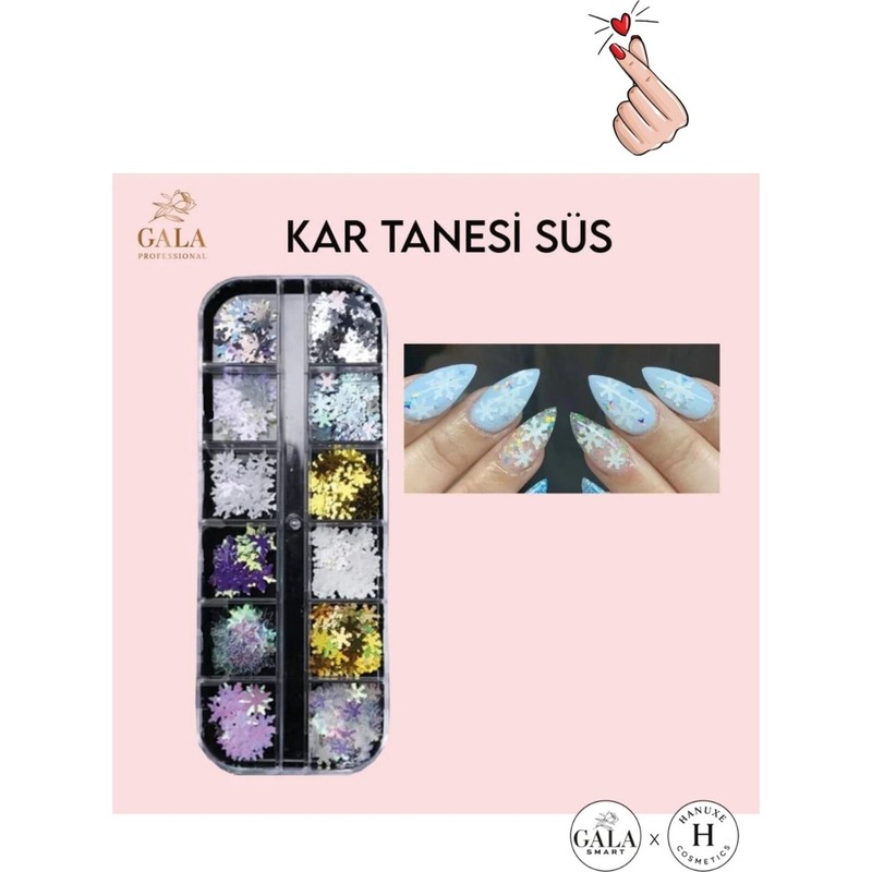 Gala Smart Kar Tanesi 12Lİ Süs Seti No:kar Tanesi 12Lİ Süs Seti