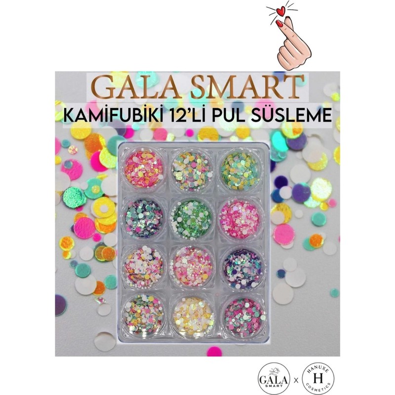 Gala Smart Sim Süs Seti 12 Li No:kamufubiki 12LI Süsleme Seti