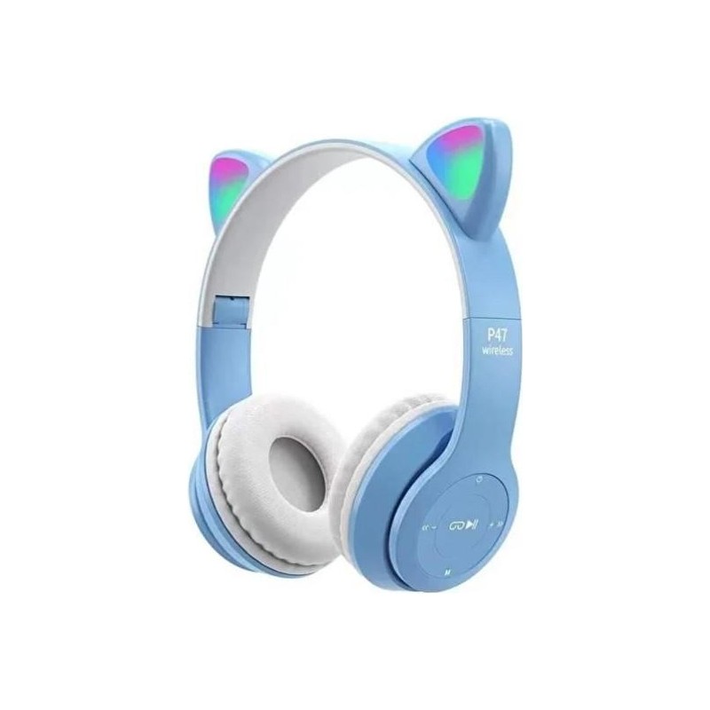 Mi7a P47M Kedi Kulak Kablosuz Kulak Üstü Bluetooth Kulaklık - Piinti Fiyat Karşılaştırması