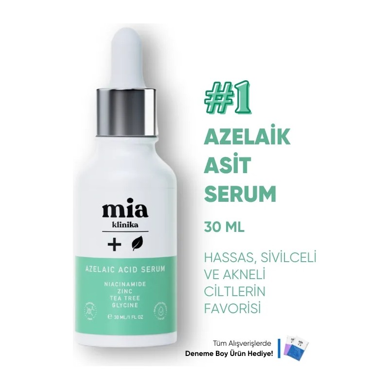 Mia Klinika Sivilceli Ve Hassas Ciltlere Uygun Azelaik Asit Serumu