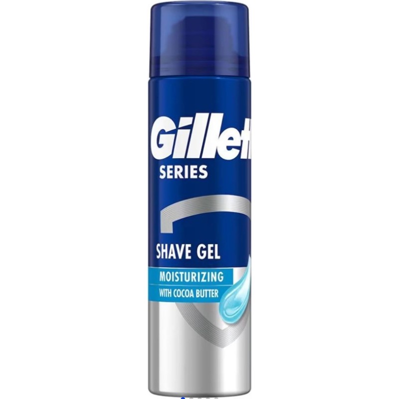 Gillette Series Nemlendirici Tıraş Jeli 200 ml – Hassas Ciltler İçin Yatıştırıcı ve Koruyucu Formül