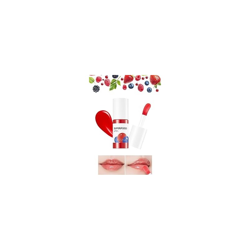 SHC4200 Missha Dudakları Nemlendiren ve Besleyen Orman Meyveli Dudak Bakım Yağı Super Food Lip Oil Berry