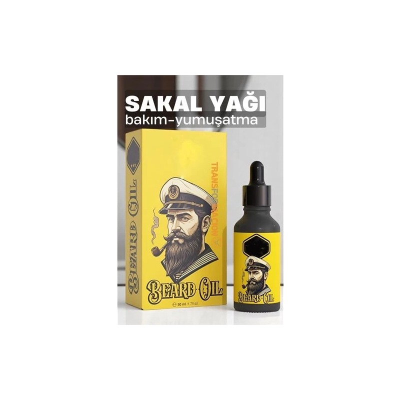 Aylina Mey Ithalat® Sakal Bakım Yağı - Nemlendirici Sakal Yağı Sakal Yumuşatıcı 50 ml