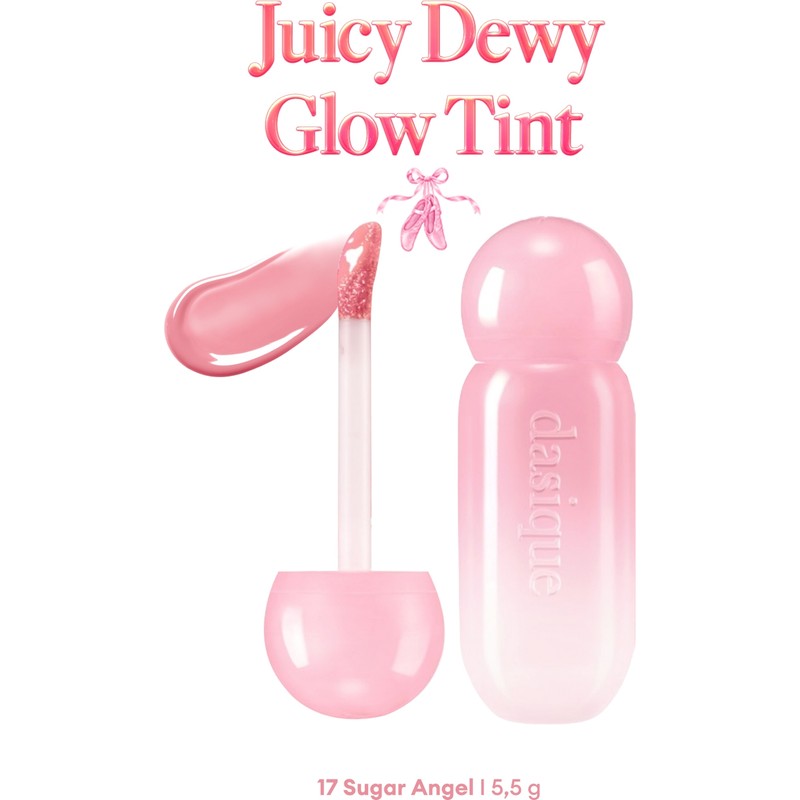 Dasique Parlak Bitişli & Hafif Renkli Nemlendirici Etkili Tint Dasıque Juicy Dewy Glow Tint (17 Sugar Angel)