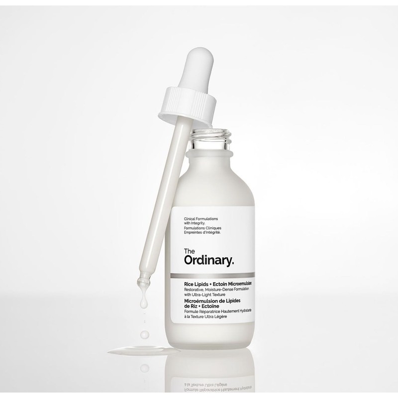 The Ordinary Rice Lipids + Ectoin Microemulsion Nemlendirici Mikroemülsiyon 24 Saat Ultra Hafif Nemlendirici Yüz Bakım Ürünü
