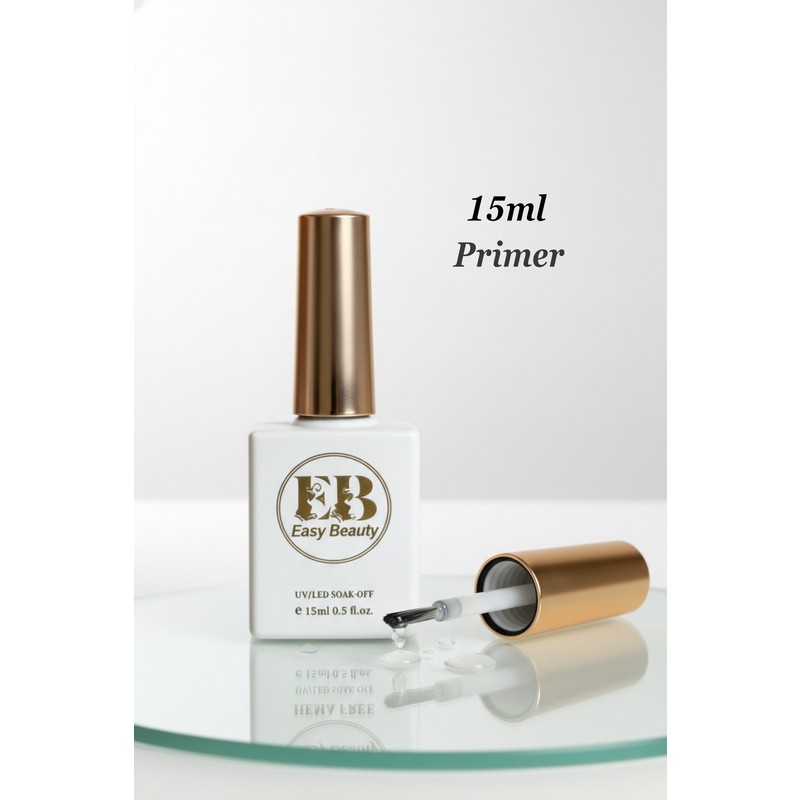 Easy Beauty Primer 15ML - Kalıcı Oje ve Protez Tırnak Hazırlayıcı Prep Easy Beauty