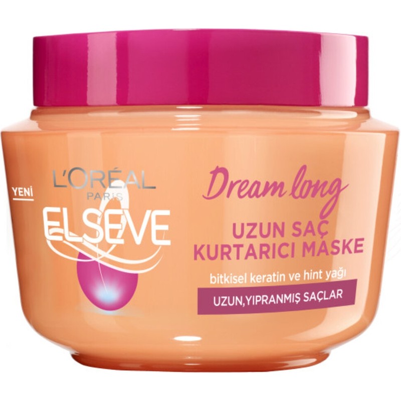 Elseve L'oréal Paris Elseve Dream Long Uzun Saç Kurtarıcı Maske 300 ml 3 Adet