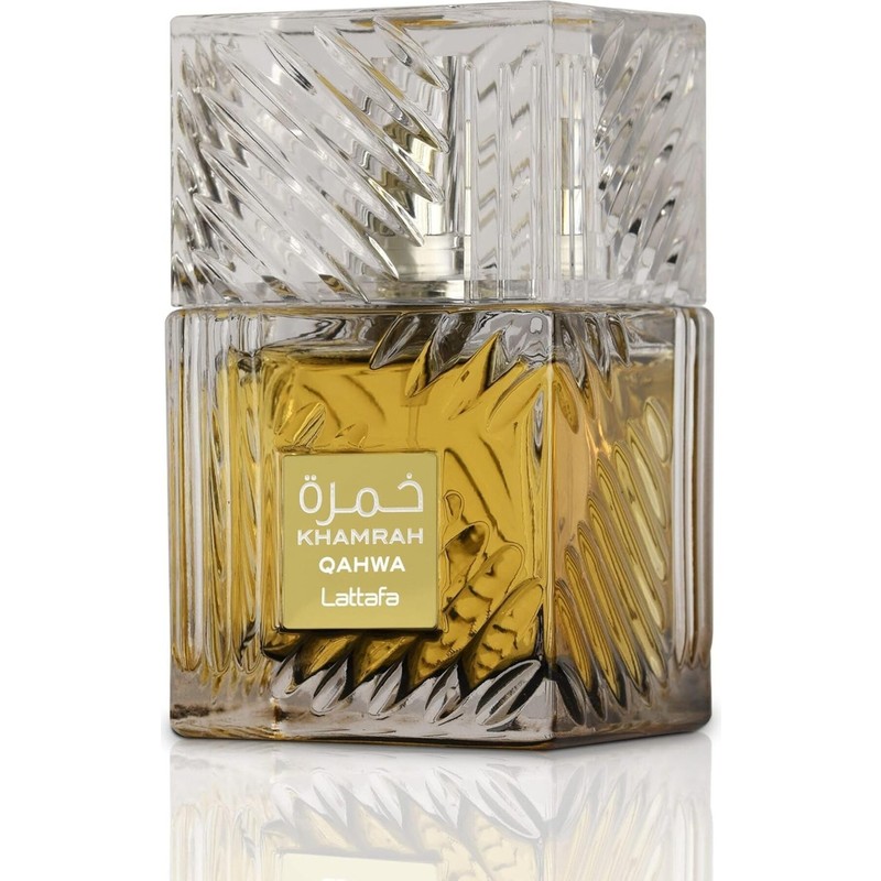 Generic Lattafa Parfümler Unisex Eau De Parfum Sprey Için Yeni Khamrah Qahwa / 3.4 Ons / 100 ml Edp