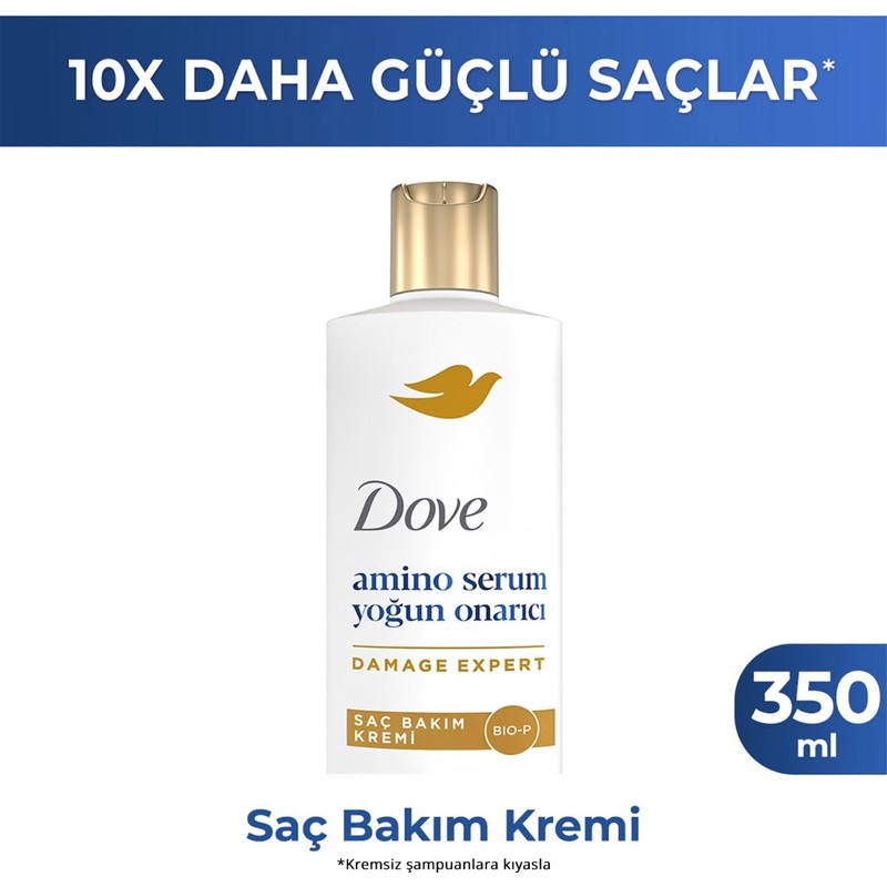 Dove Saç Bakım Kremi Amino Serum Yoğun Onarıcı 350 ml