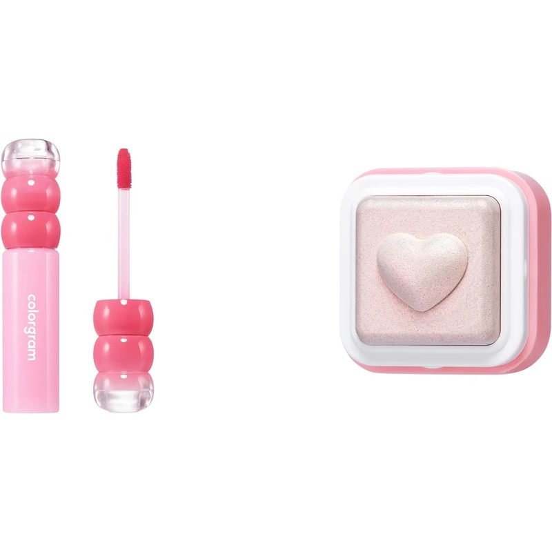 Colorgram Multi Jelly Stick Ruj & Allık 02 Tangerine Jelly... +1 Parça Makyaj Seti
