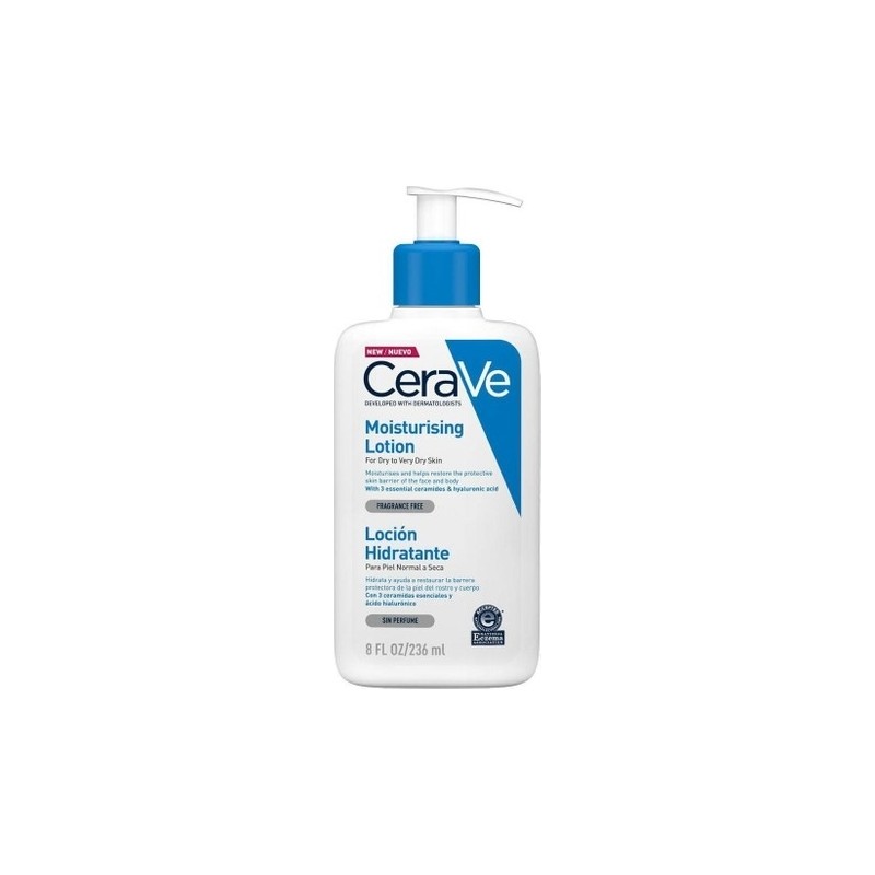 CeraVe 236 ml Nemlendirici Losyon Normal Ciltler İçin Dermatologlar Tarafından Geliştirilmiş Formül