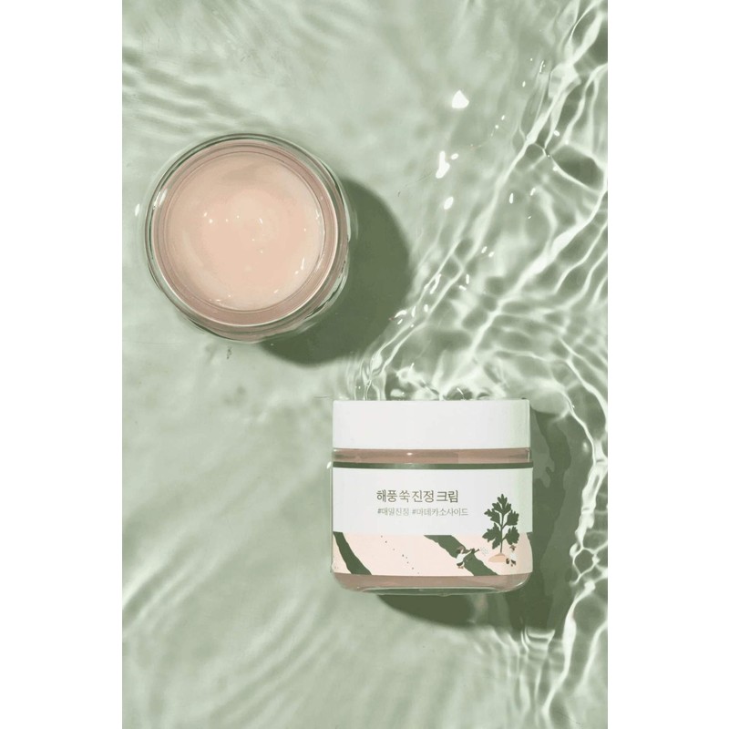 Round Lab - Mugwort Calming Cream (Nem ve Hidrasyon Yükselten Kızarıklık Karşıtı Mugwortlu Krem) 80ml