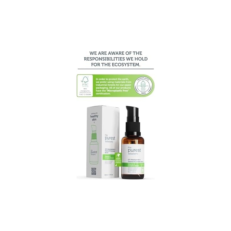 Ne Verelim Size The Purest Solutions, Bariyer Güçlendirici ve Yatıştırıcı B Vitamini Cilt Bakım Serumu 30 ml (%10 + Provitamin B5)