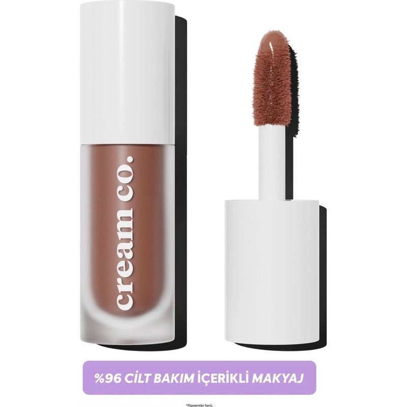 Cream Co. Likit Bronzer Glow Sculpt Horizon | Kontür Nötr Açık Kahve | Yüz Şekillendirici Nemlendirici Makyaj