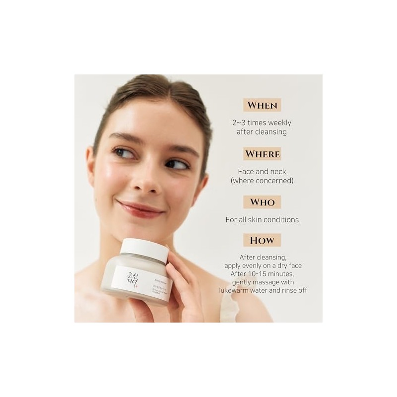 Teknocan Marketing Beauty Of Joseon Ground Rice And Honey Glow Mask 150 ml Cilt Maskesi