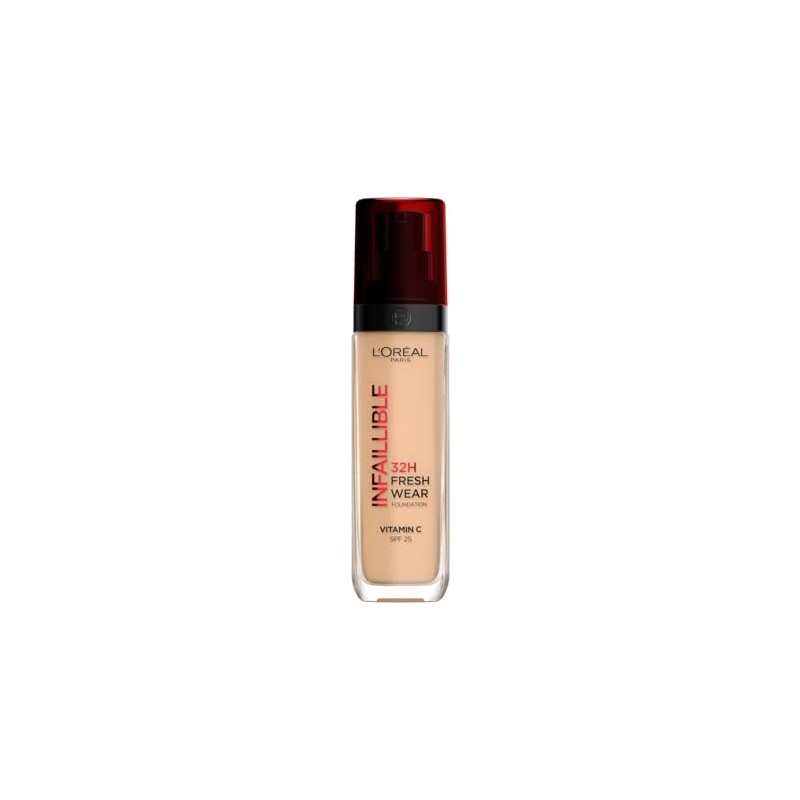 HDY Store L'oreal Paris Infaillible 32H Fresh Wear C Vitaminli Fondöten - 220 Sable Sand 30 ml