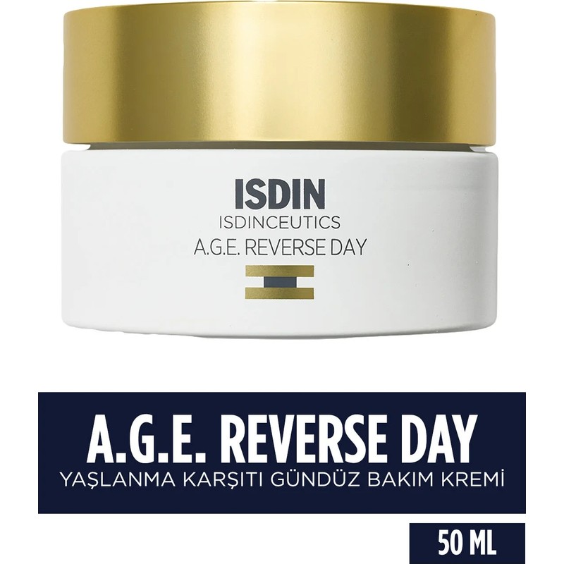 Isdin Isdinceutics Age Reverse Day 50 ml Cilt Esnekliğini ve Nem Dengesini Destekleyen Gündüz Bakım Kremi