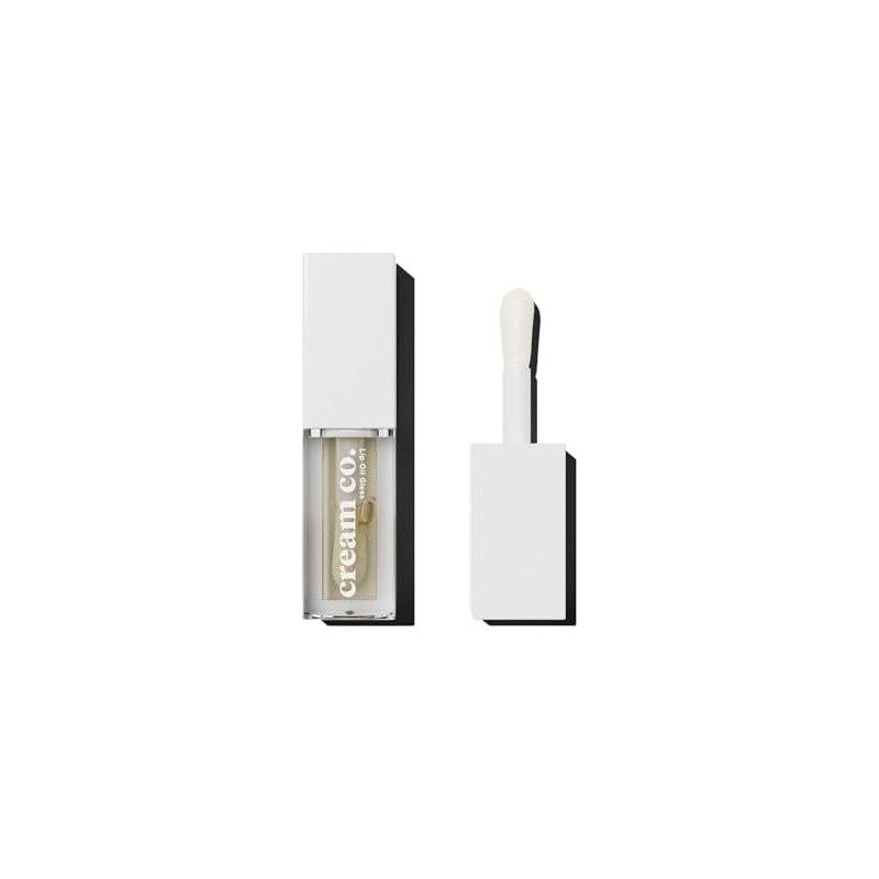 Uray Home Cream Co. Dudak Parlatıcısı Nemlendirici Besleyici Lip Oil Gloss, Dudak Yağı, Vanilya Aromalı, E Vitamini
