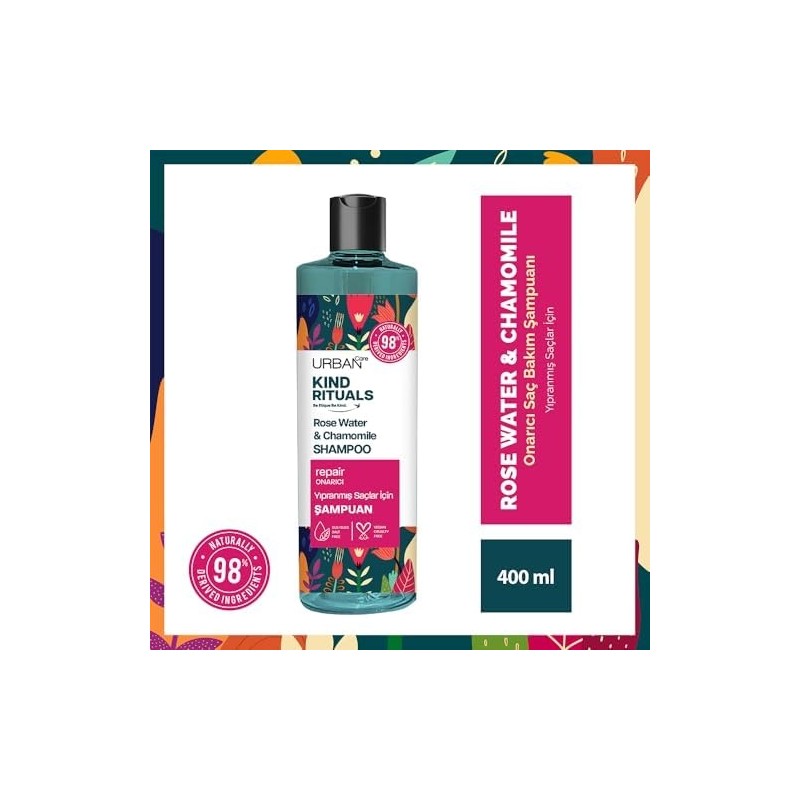 Kind Rituals Rose Water Chamomile Şampuan 400 ml