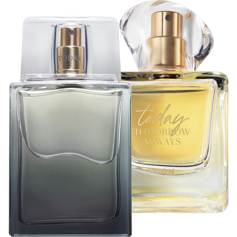 Avon Tta Today 75 ml Erkek Edt ve 50 ml Kadın Edp Parfüm Seti Şık Tasarım Hediyelik