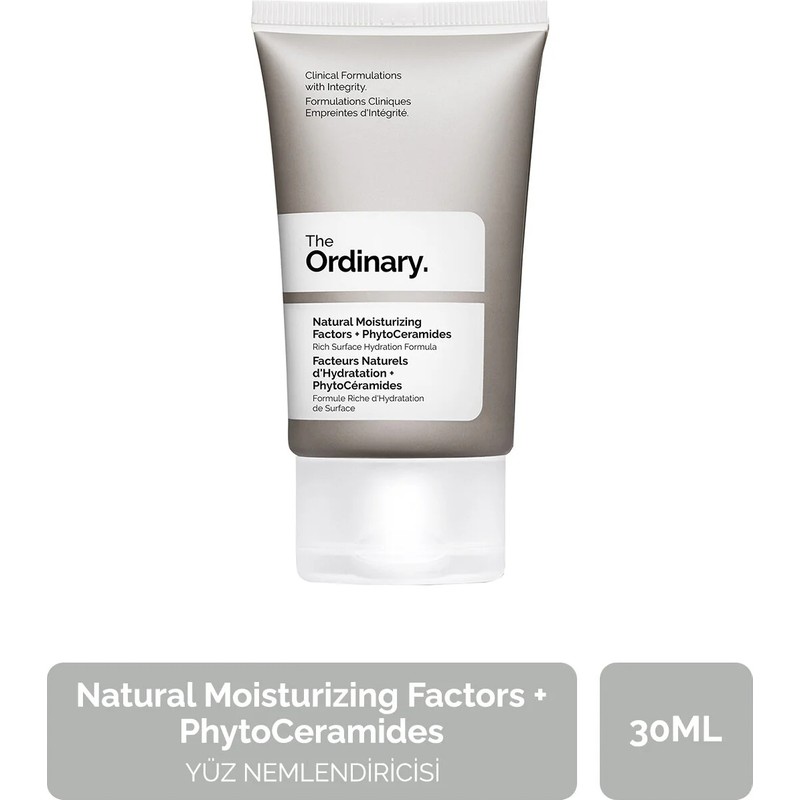 The Ordinary Yüz Nemlendiricisi Natural Moisturizing Factors + PhytoCeramides 30 ml Doğal Nemlendirici