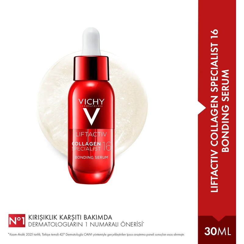 Vichy Liftactiv Collagen Specialist 16 Yaşlanma Karşıtı Unisex Serum 30 ml Co-Bonding Teknolojili